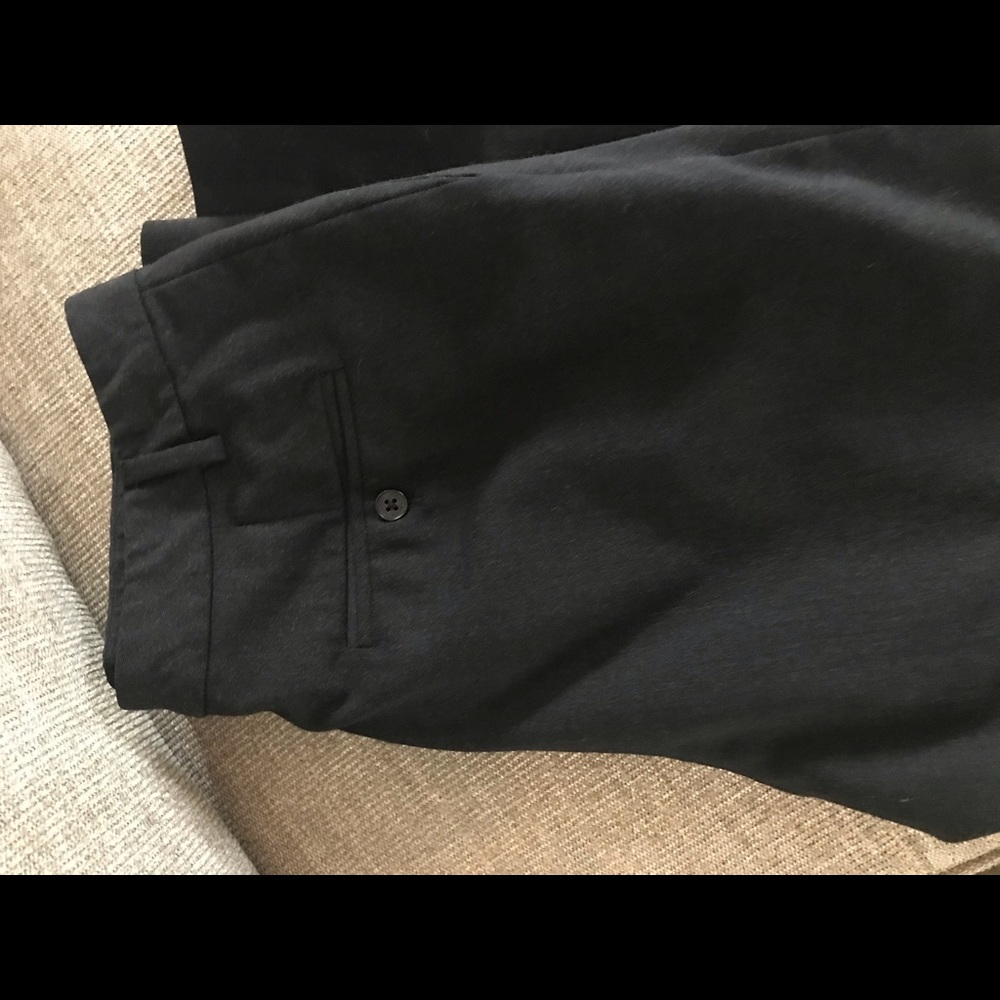 Ralph Lauren Black Dress Pants with Clasp Closure - Picture 5 of 6